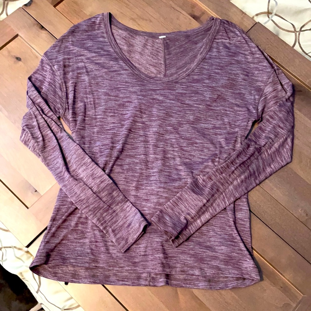 Thin long sleeve top